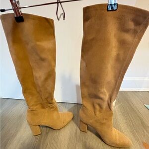 Tall Slouchy Suede Boots Banana Republic Size 7